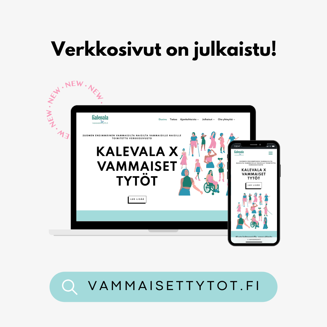 Kuvituskuva vammaisettytöt.fi sivustosta