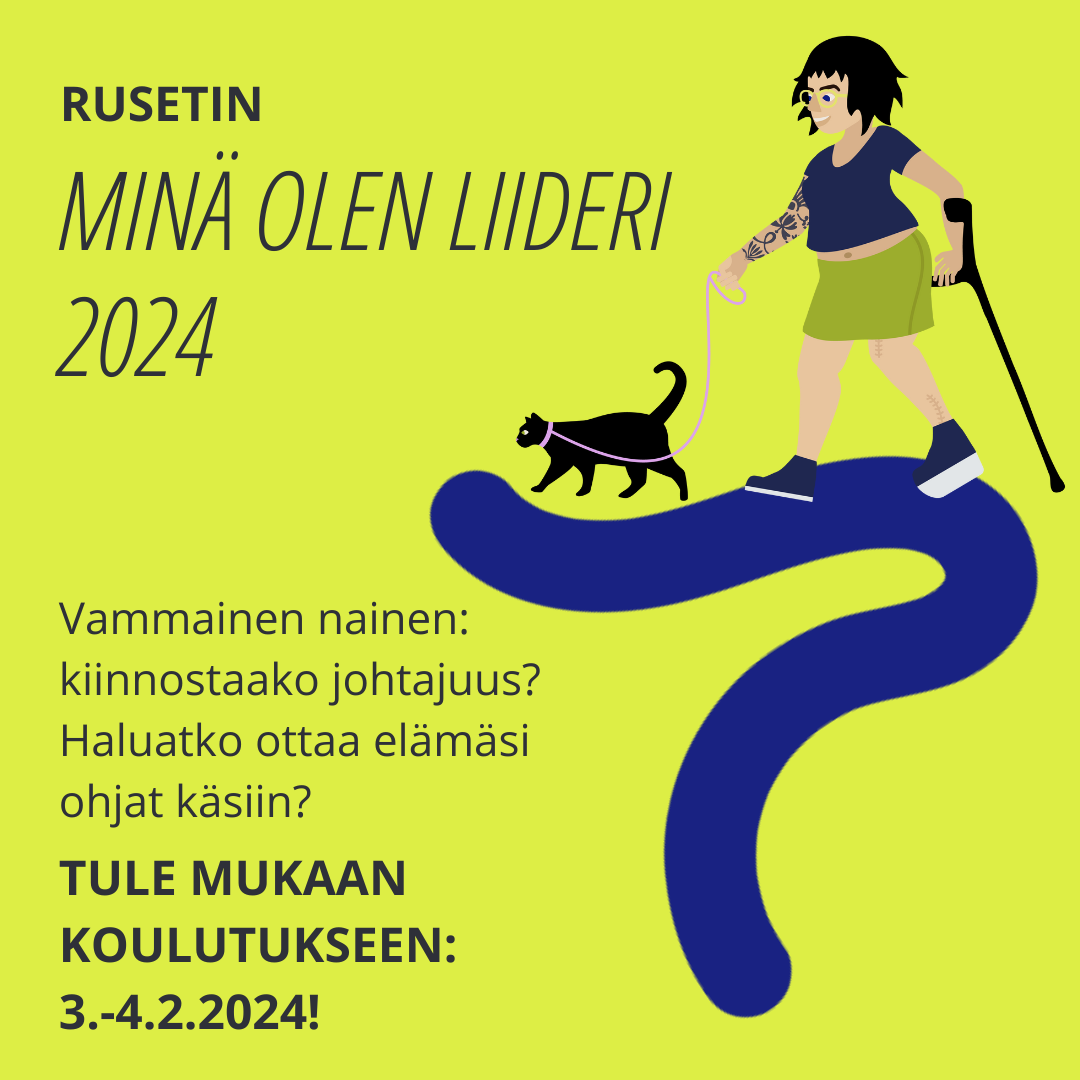 Minä olen liideri 2024 mainos