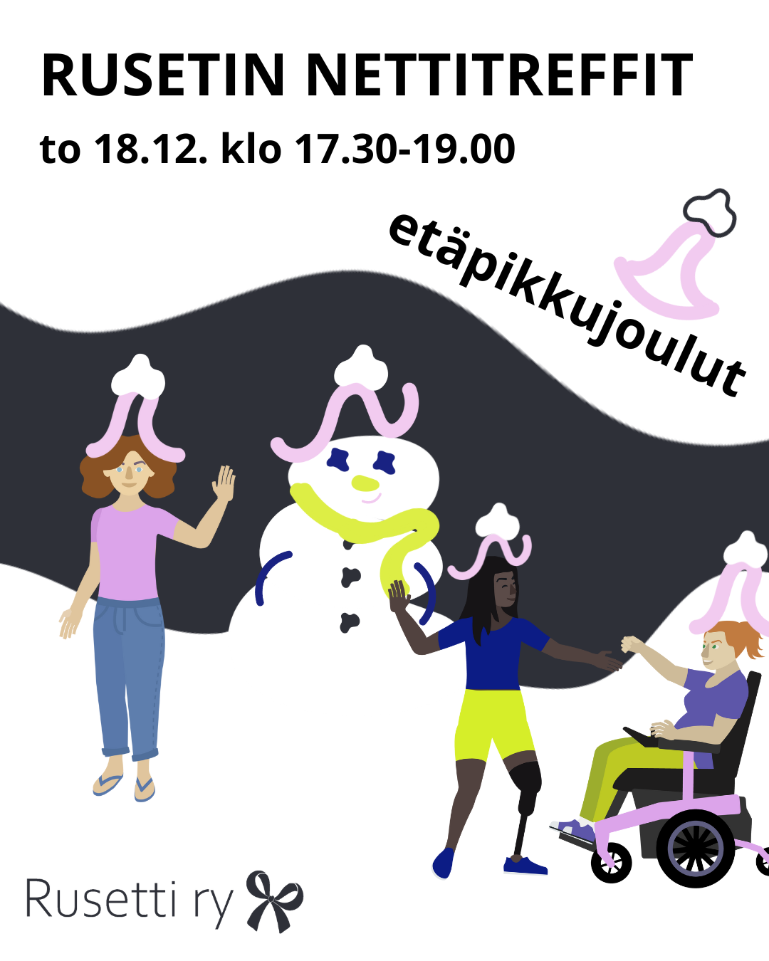Mainoskuva Rusetin nettitreffeistä 18.12.