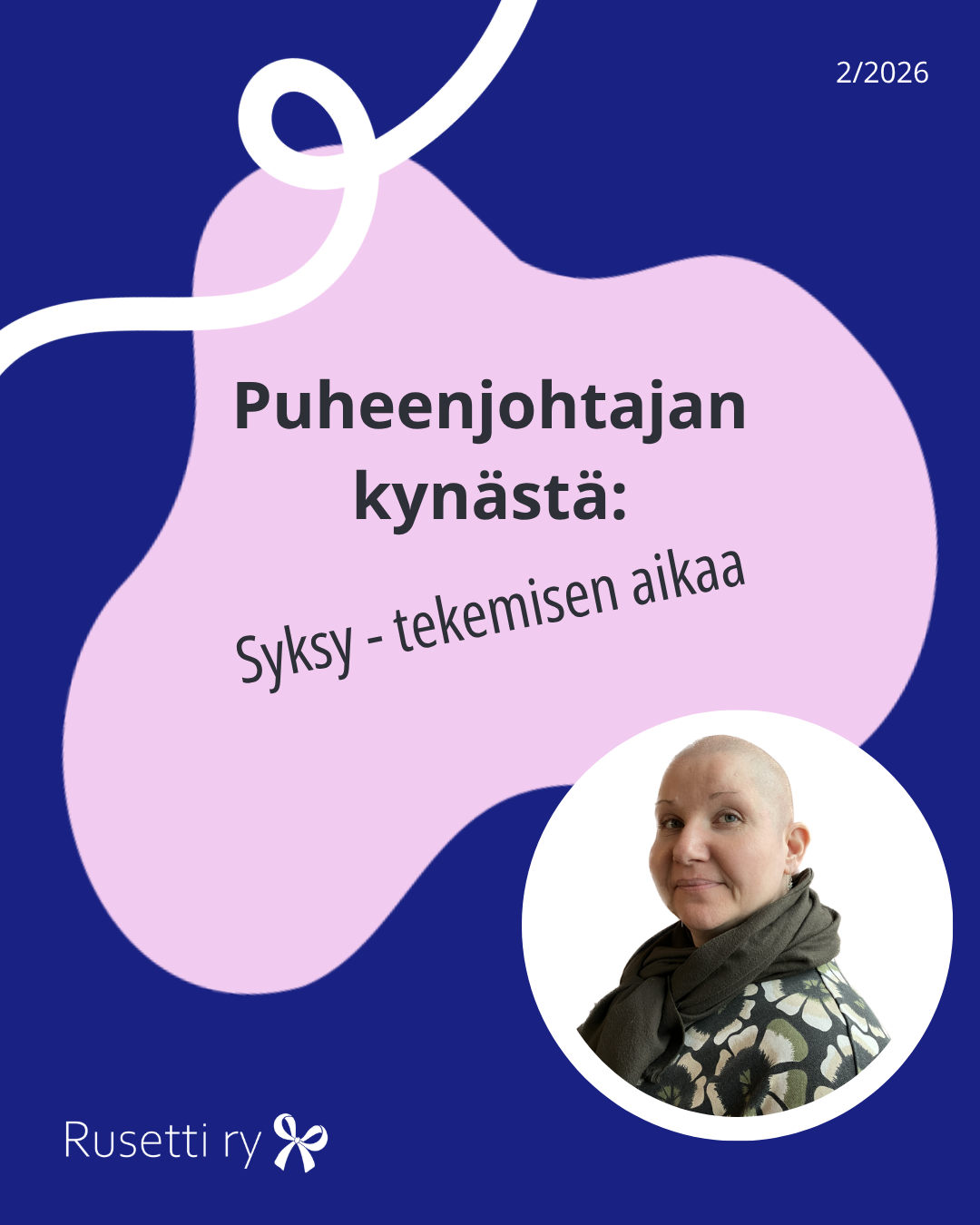Kuvituskuva, jossa mukana Annen kasvokuva virheässä kaulahuivissa